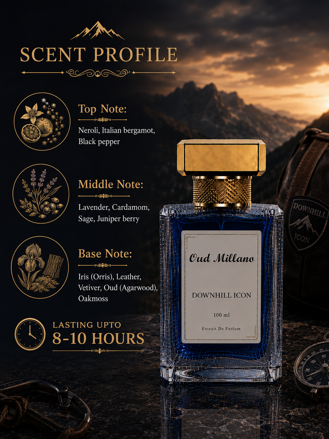 Downhill Icon | Extrait De Parfum