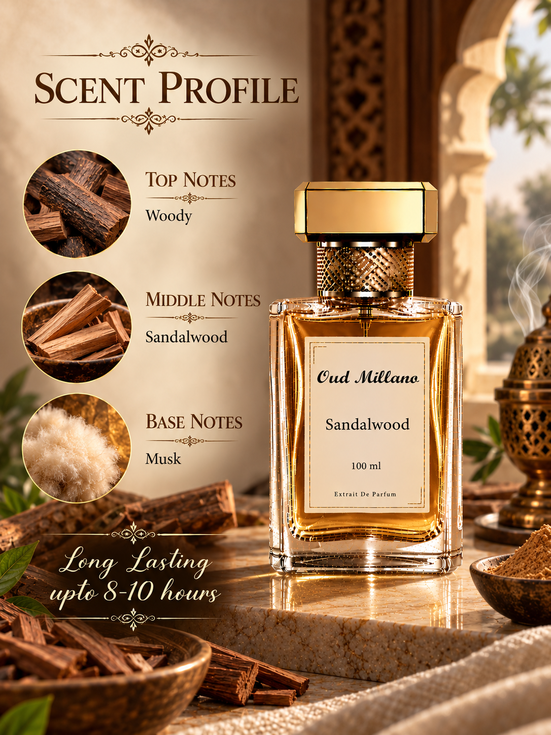 Sandalwood | Extrait De Parfum
